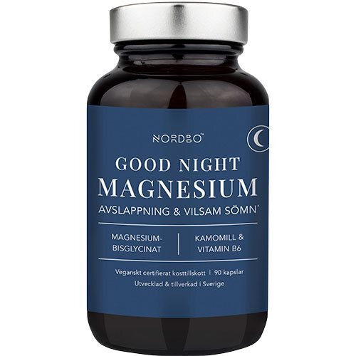 Good Night Magnesium   90 Kapsler