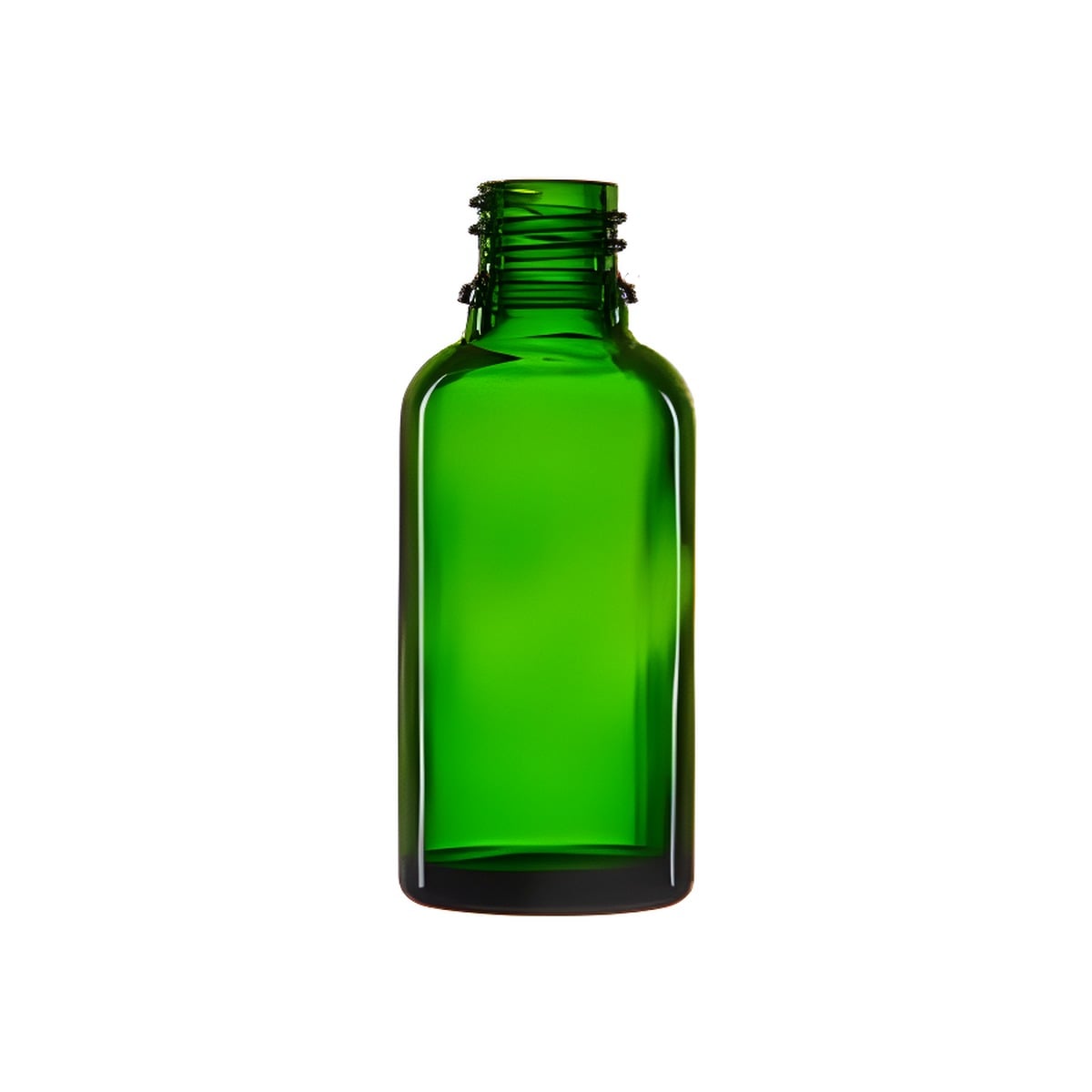 30 Ml Grøn Glasflaske til Olier - Hurtig Levering!