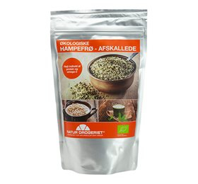 Økologiske Afskallede Hampefrø - 300g til Sund Kost
