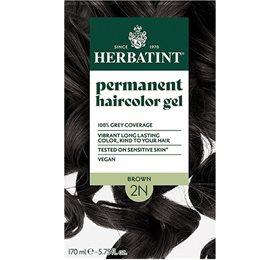 Herbatint 2N Brun - Permanent Hårfarvegel 170 ml