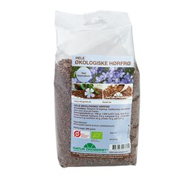 Økologiske Hørfrø Hele Ø 500g - Sund Fiberboost!
