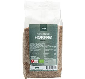 Økologiske Knuste Hørfrø 400g – Ideel til Bagning!