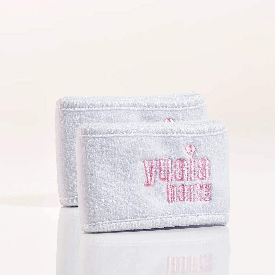Hvidt Hårbånd 2 Stk – Få 21% Rabat hos Yuaia Haircare!