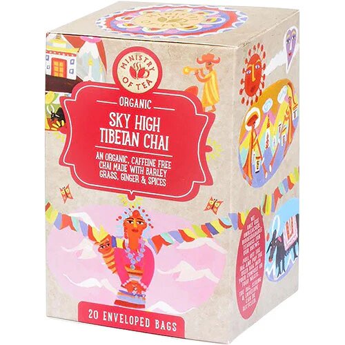 Sky High Tibetan Chai Te øko 20 Breve
