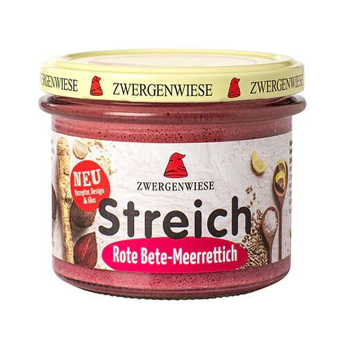 Smørepålæg M  Peberrod Streich øko    180 Gram