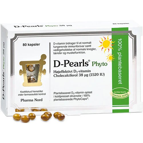 Pharma Nord D Pearls Phyto 38 G   80 Kapsler