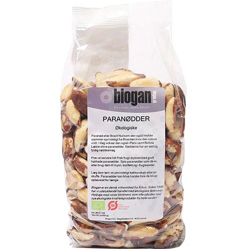 Paranødder økologisk    400 Gram