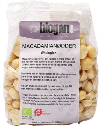 Macadamianødder Rå ø