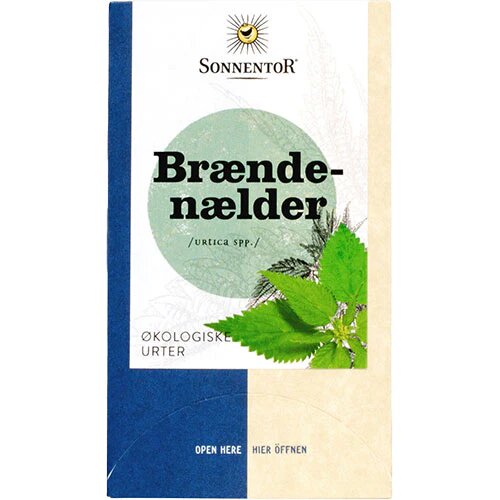 Brændenælde Te økologisk  Sonnentor   18 Breve