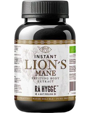 Lion S Mane Instant Svampe Ekstrak I Pulverform økologisk   40 Gram
