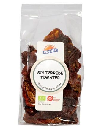 Tomater Soltørrede øko    125 Gram