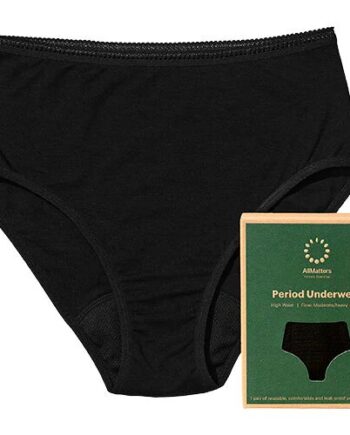 Allmatters High Waist Underwear Moderate Heavy Xs