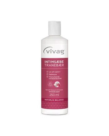 Vivag Intimsæbe Tranebær   250 Ml
