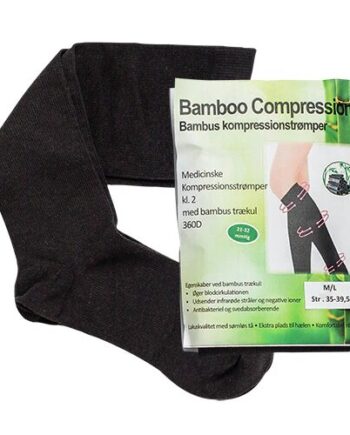 Bambus Kompressionsstrømper M L   1 Pk