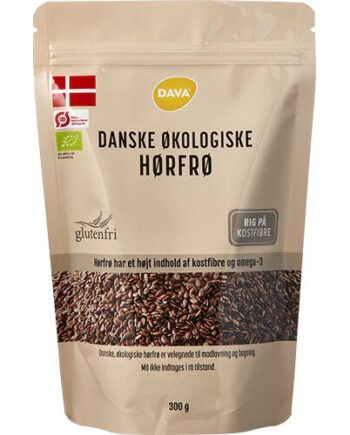 Hørfrø økologisk   300 Gram