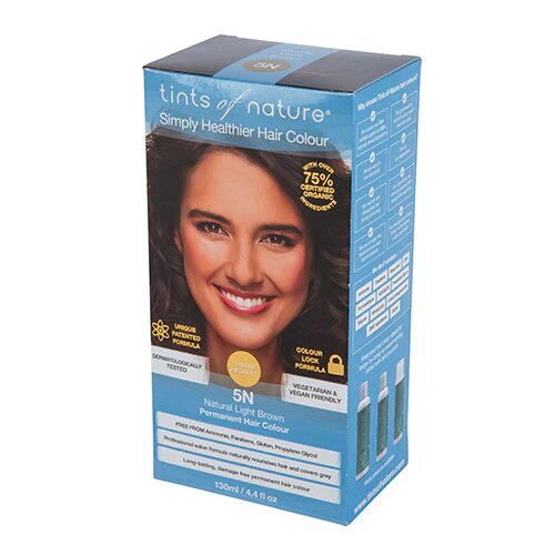 Hårfarve 5n Light Brown 130 Ml