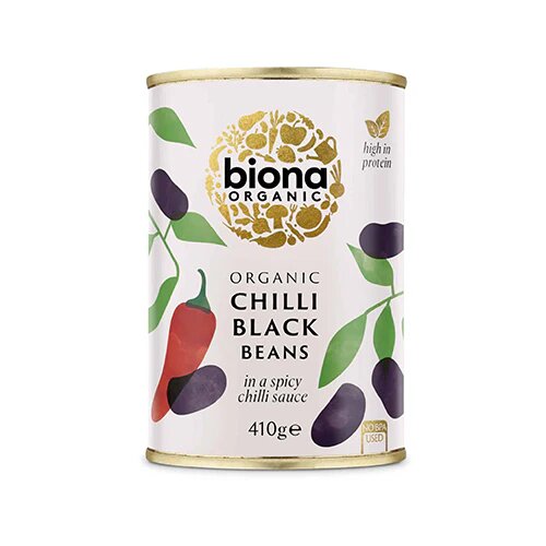 Sorte Bønner M Chili økologisk 410 Gram