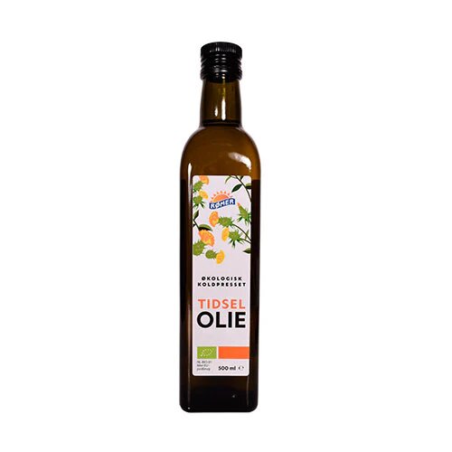 Tidselolie Koldpresset økologisk 500 Ml