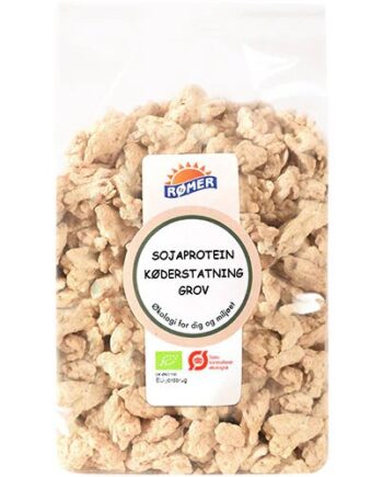 Sojaprotein Køderstatning Grov økologisk   250 Gram