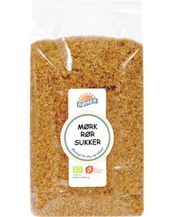 Rørsukker Mørk økologisk   1 Kg