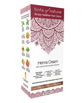 Hårfarve Henna Creme Golden   70 Ml