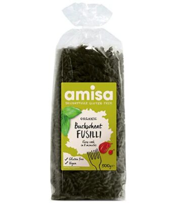 Boghvede Fusilli Pasta økologisk   500 Gram