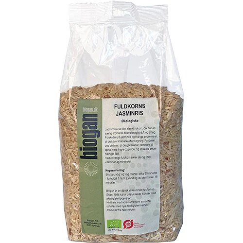 Jasminris Fuldkorn øko    1 Kg