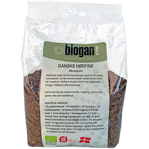 Hørfrø øko    1 Kg