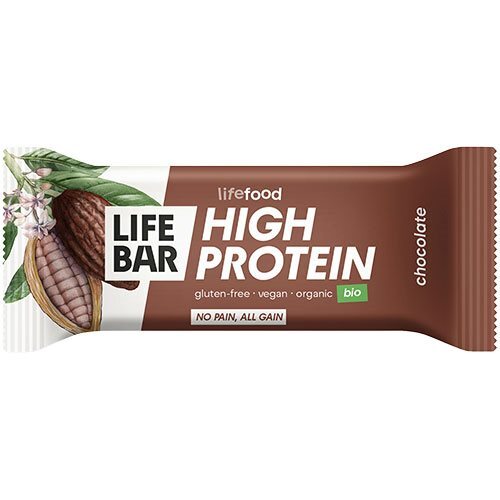Lifebar Havrebar Brownie økologisk   40 Gram