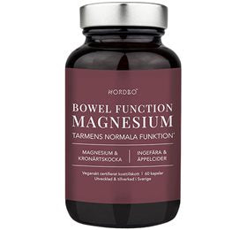 Nordbo Bowel Function Magnesium   60 Kaps