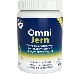 Biosym Omnijern 60 Kap - Styrk dit jern og immunforsvar!