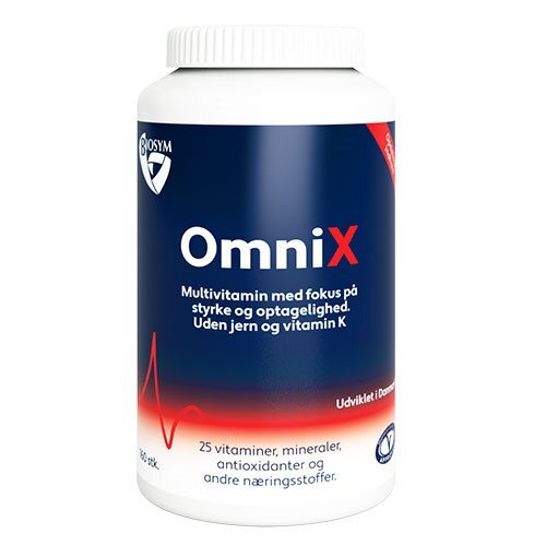 Omni X Uden Jern Og K Vitamin   160 Tabletter