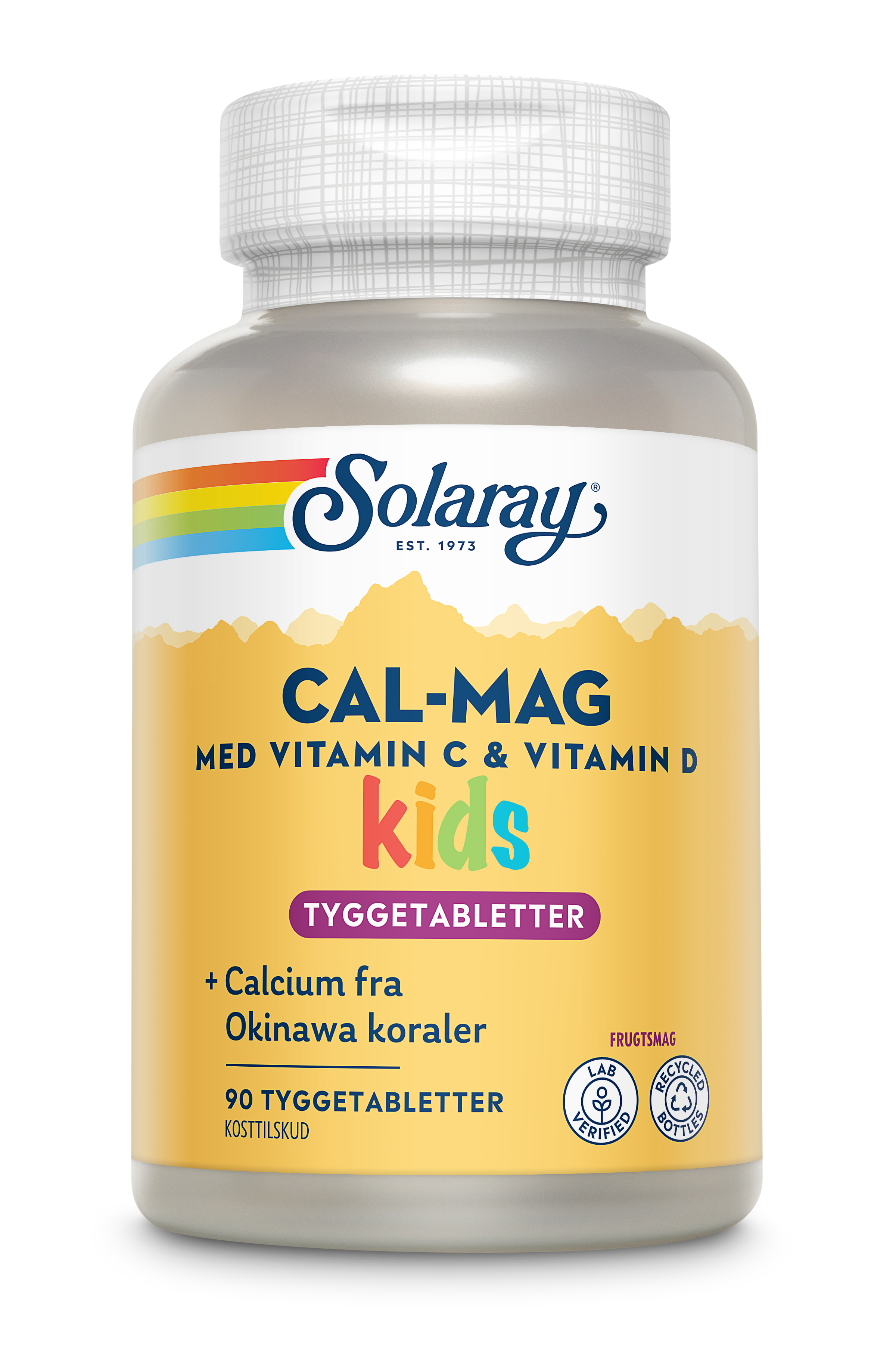 Cal Mag Kids M  Vitamin C Og D 90 Tabletter
