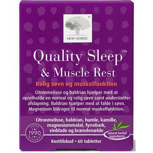Quality Sleep   Muscle Rest   60 Tabletter