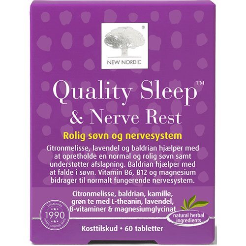 Quality Sleep   Nerve Rest   60 Tabletter