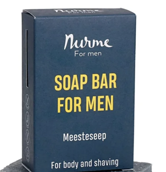 Barbersæbe til Mænd - Nurme Soap Bar 2-i-1 til Barbering