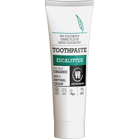 Urtekram Eucalyptustandpasta – Naturlig Tandpleje 75 ml