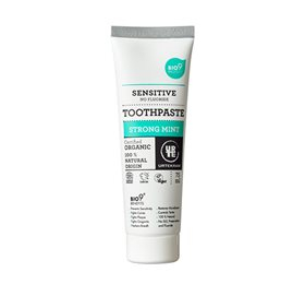 Urtekram Tandpasta Strong Mint Bio9 - Naturlig Mundpleje 75ml
