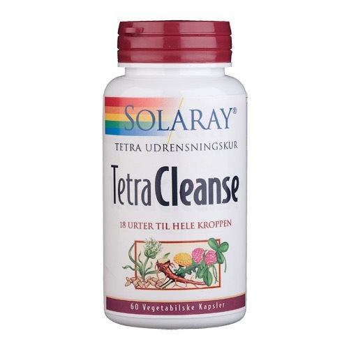Solaray Tetracleanse   60 Kapsler   Holdbarhed 03 2028