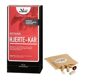 Nani Hjerte Kar Kosttilskud – 30 Dagsdoser til Velvære