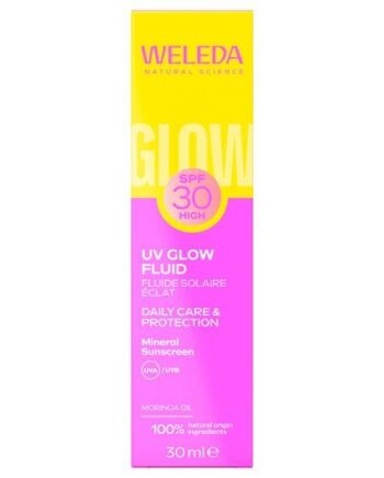 Weleda Uv Glow Fluid Daily Care   Protection Spf 30   30 Ml